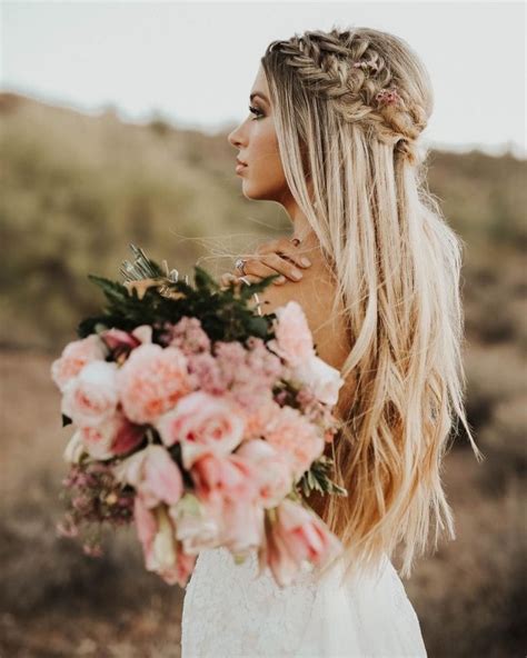 Plus de 100 idées de coiffure de mariage pour cheveux longs super