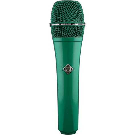 Telefunken M80 Custom Dynamic Handheld Microphone M80 Green Bandh
