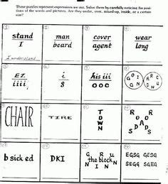 Puzzle championship examples and rebuses where you have to decipher pictures to find some well known expression. Hidden Meaning Brain Teaser Free Printable Game | GIRLS ...