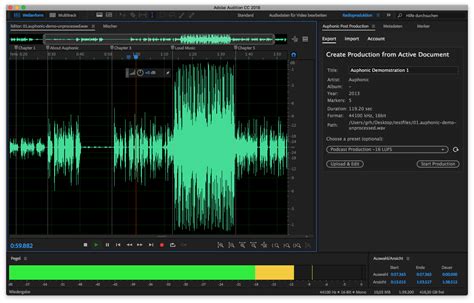Auphonic Add-ons for Adobe Audition and Premiere ...