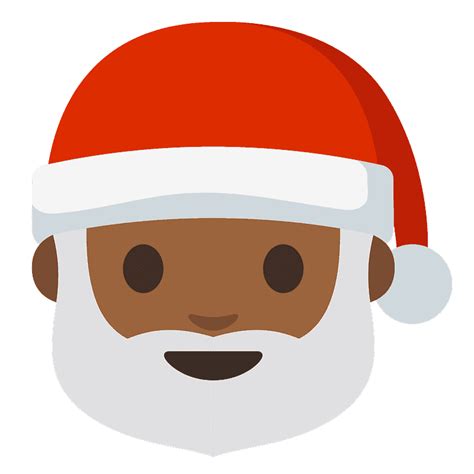 Santa Claus Emoji Clipart Free Download Transparent Png Creazilla