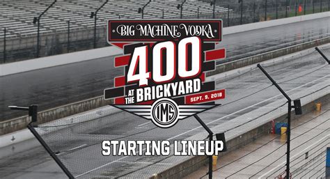 Here's how much nasa's trips to the moon will cost. Big Machine Vodka 400 at the Brickyard Starting Lineup | MRN