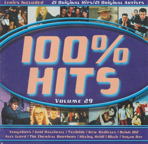 100 Hits Volume 29 1999 Cd Discogs