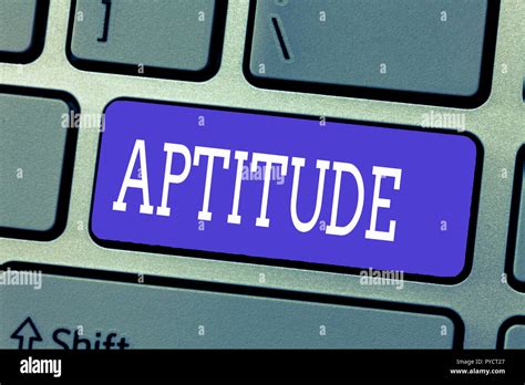 Texto de escritura aptitude. Concepto Significado habilidad natural