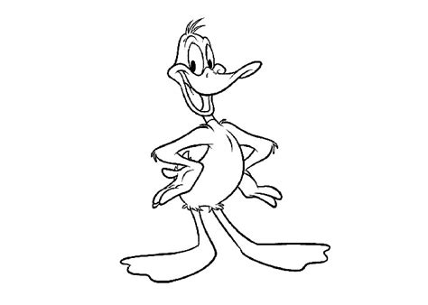 Baby Daffy Duck Coloring Pages