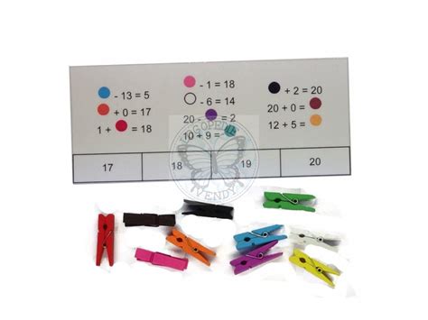 Matematické doplňovačky 1 Sčítání a odčítání do 20 Logopedie VENDY