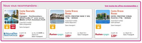 Auchan retail việt nam xin gửi lời cảm ơn chân thành đến quý khách hàng đã luôn ủng hộ được phục vụ quý khách hàng là niềm vinh hạnh của chúng tôi. Espagne Voyages Auchan - Séjour Costa Brava Espagne 119 ...