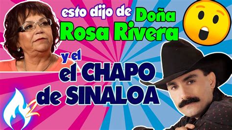 Jose Torres Dijo Que Rosa Rivera Y El Chapo De Sinaloa Son Sus Fans Es Un Mentiroso