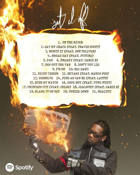 Offset Reveals Release Date Artwork And Tracklist For Next Album Set It Off