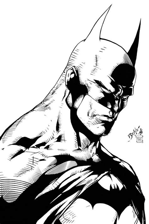 Batman Sketches Batman Sketch By Edbenes Inked By Kriss777 Batman Art