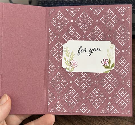 Stampin' Up! Poetic Expressions Swing Out Card