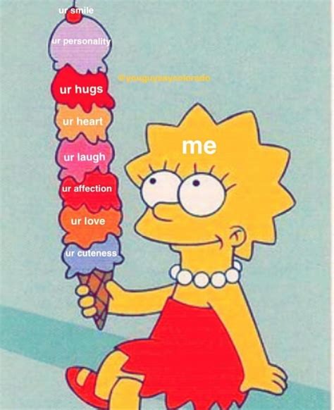 Pin By Kiana Louise On Bank Of Meme Cute Love Memes Simpson
