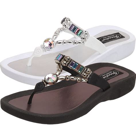 Grandco Sandals 27185 Paradise Jeweled Sandals The Accessory Barn