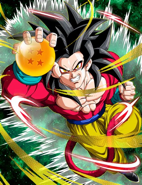 This tag may also discuss the franchise as a whole. The Mythic 4-Star Dragon Ball Super Saiyan 4 Son Goku | DB-Dokfanbattle Wiki | Fandom
