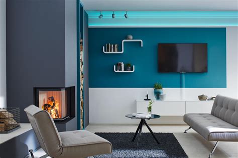 Dekoration wohnzimmer ideen modern wird geschätzt, wenn sich das haus wie zu hause anfühlt, es sieht nicht alleinig wie zu hause unfein. Moderne Wandgestaltung #wohnzimmer ©Saarpor ...