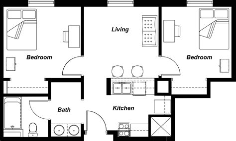 Residential Floor Plans Home Design Jhmrad 121977