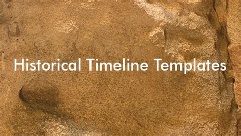 7 Historical Timeline Templates Free Pdf Ppt Format Download