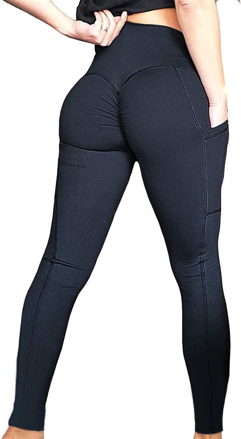 FITTOO Womens Butt Lift Ruched Yoga Pants Sport Pants Workout Leggings