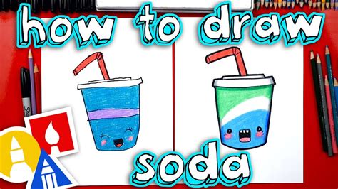 how to draw funny soda youtube