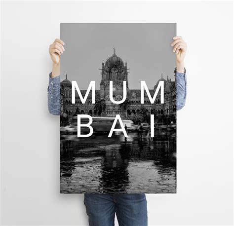 Mumbai Wall Decor Print Mumbai Print Poster Mumbai Travel Etsy