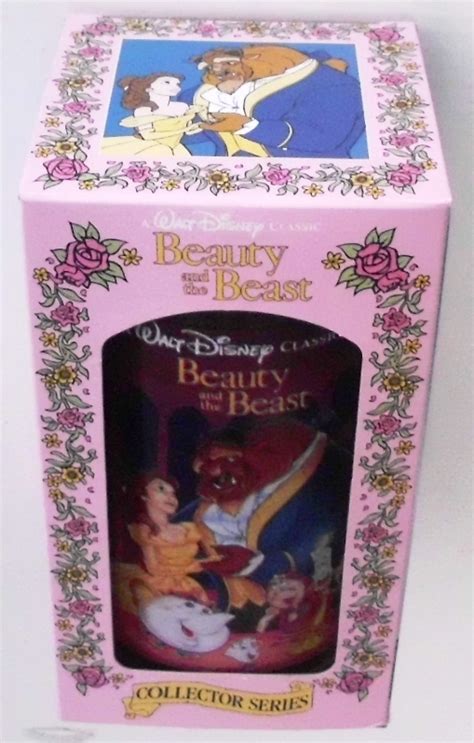 Walt Disney Classic Collection Series “beauty And The Beast Glass Box