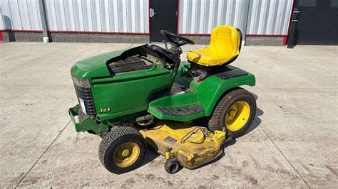 Absolute John Deere 345 Riding Mower Res Auction Services