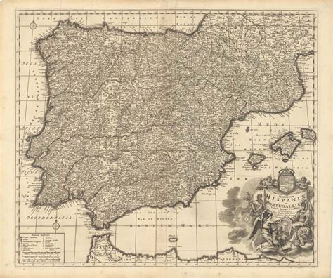 España Mapas Generales 1705