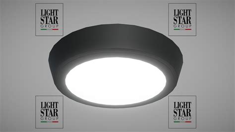 216972 216974 Urbano Lightstar Overhead Light 3d Model By Lightstar