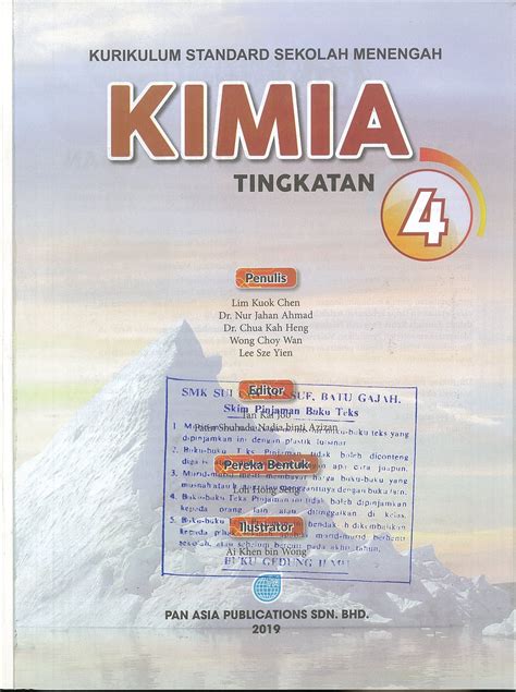 Scanned document of history text book by dewan bahasa dan pustakafull description. Buku Teks Kimia Tingkatan 4 Kssm Bab 8