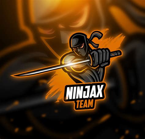 Mascot And Esport Ninja Logo Template Vector Eps Ai Logo Design Template
