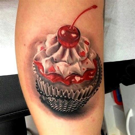 Perfect Cupcake Tattoos Sweet Tattoos Cupcake Tattoo Designs