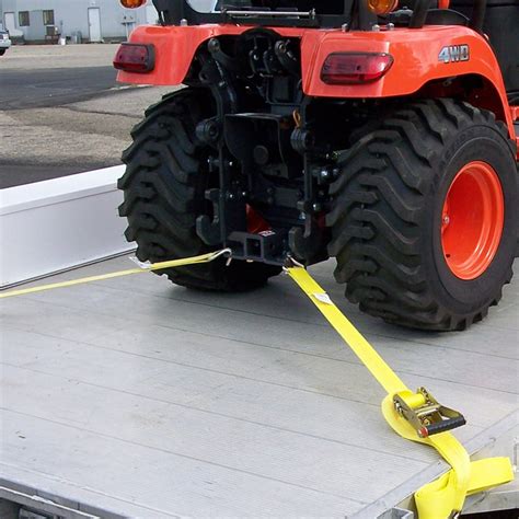 Rear Receiver Hitch With Built In Tie Downs For Kubota Bx Series Tractors