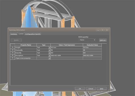 This can be easily accomplished using layers. How to work with custom properties (and cut lists) | CAD ...