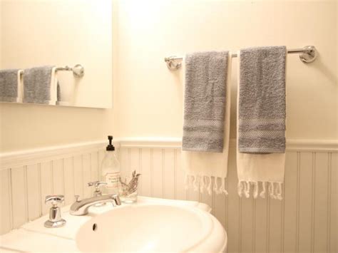How To Install A Bathroom Towel Bar How Tos Diy