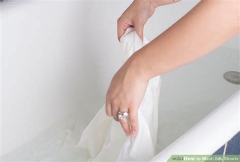 Silk sheets are made from a more delicate fabric which requires more specific care. 3 Ways to Wash Silk Sheets - wikiHow