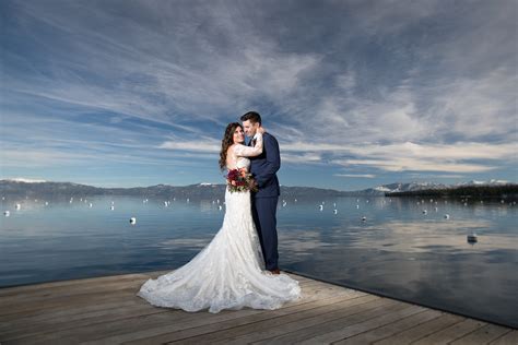 Winter Wedding Sky In Lake Tahoe Lake Tahoe Brides And Grooms Lake