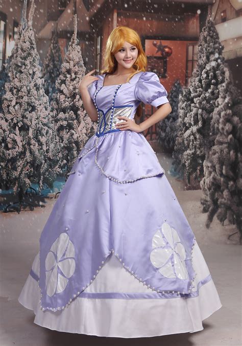 Sofia The First Disney Princess Sofia Cosplay Costume Dress Etsy
