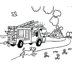 firefighter coloring pages  printables momjunction