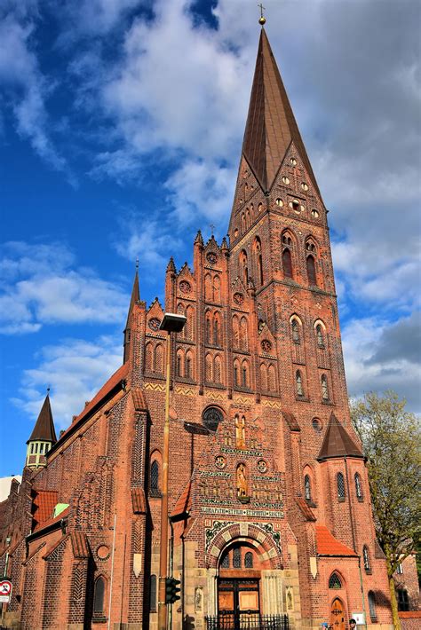 Profile Of St Albans Church In Odense Denmark Encircle Photos