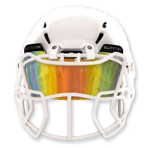 Elitetek Football Helmet Visor Universal Fits Youth And Adult Helmets