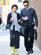 Hugh Jackman takes teenage son Oscar, 13, out for ice cream in New York ...