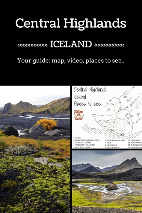 Central Highlands Iceland Highlights Video Driving