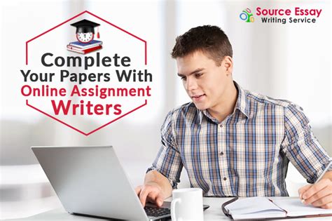 Complete Your Papers With Online Assignment Writersassignment Writer