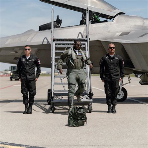 Maj Paul Loco Lopez An F 22 Raptor Pilot Assigned To The F 22