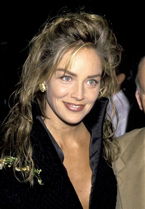 Sharon Stone Turns 60 Then And Now