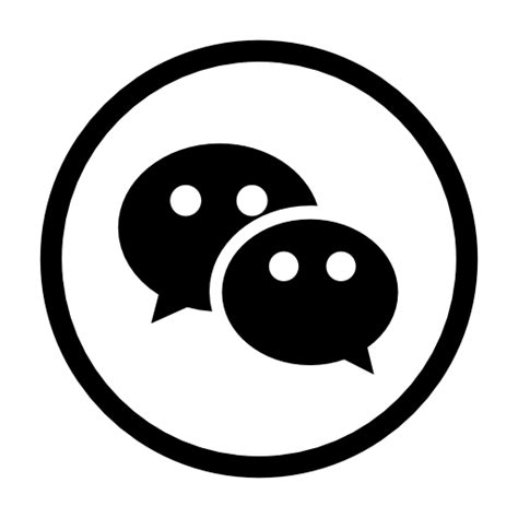 Available in png, ico or icns icon for mac. Wechat, rounded Icon Free of Rounded Social Media set