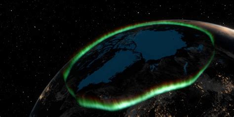 Die polarlichter treten in den polarregionen auf, in denen die feldlinien des erdmagnetfeldes verlaufen. Les aurores boréales, explication | Norvège | Science et ...