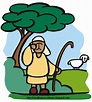 Mis Dibujos Cristianos: El Buen Pastor / The good shepherd