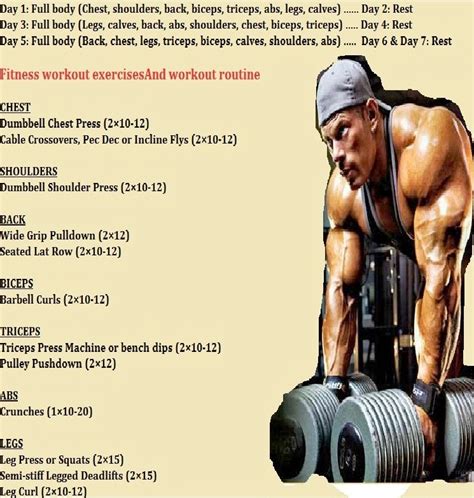 Check spelling or type a new query. Weekly Gym Workout Schedule: Gym Workout Chart for Beginner