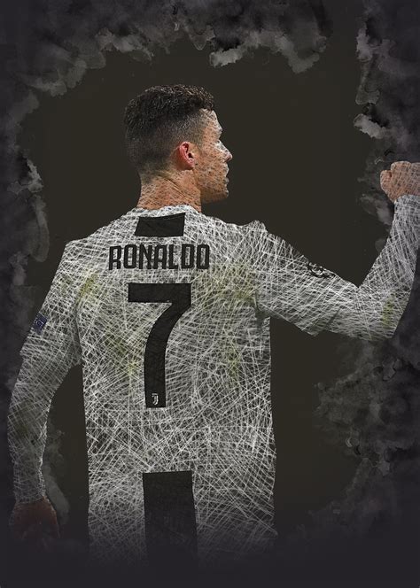 Cristiano Ronaldo Poster By Defi Saul Displate Cristiano Ronaldo
